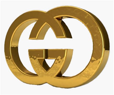 gucci logo in oro giallo|gold gucci logo transparent.